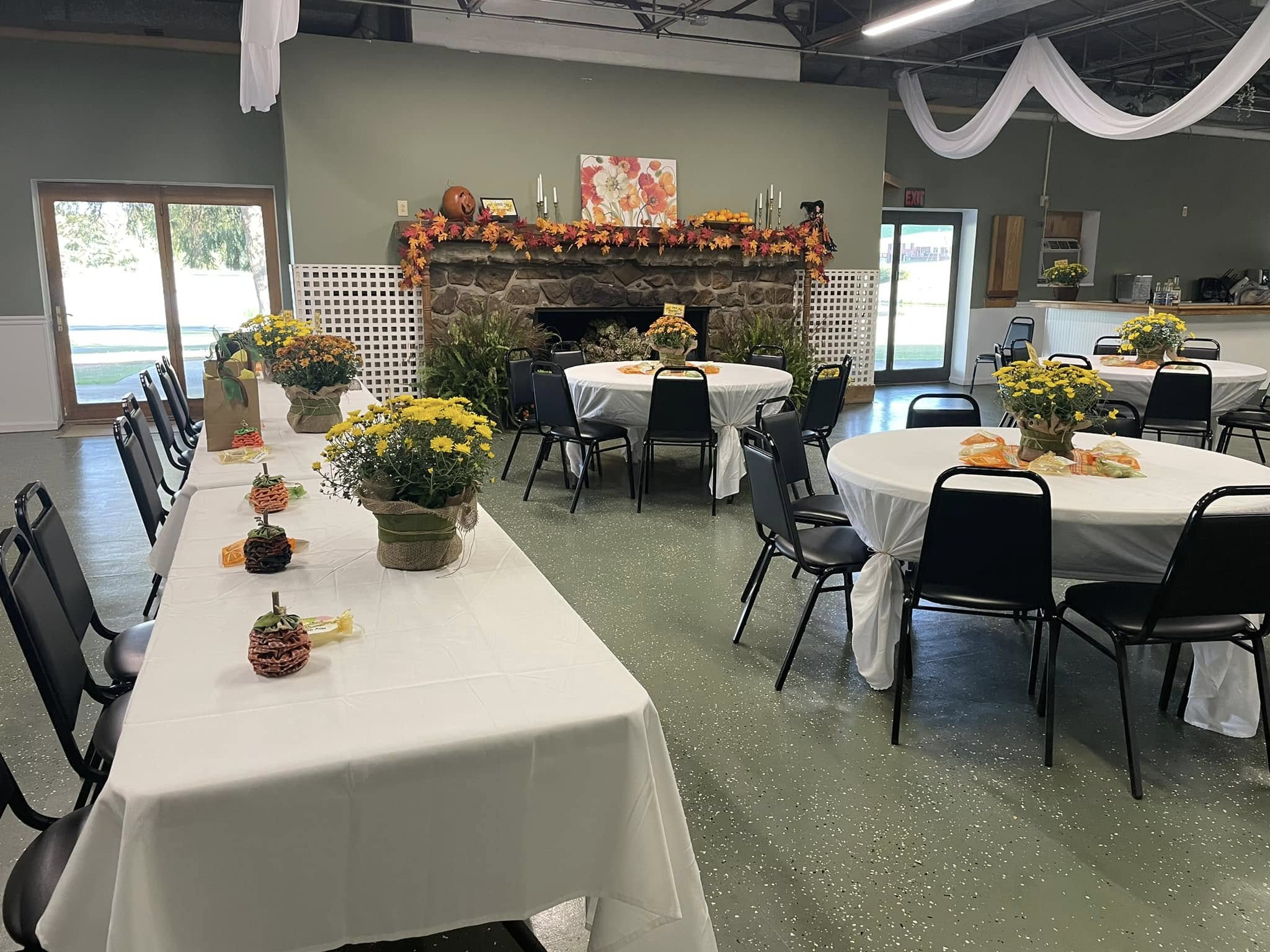 Fall party table setting